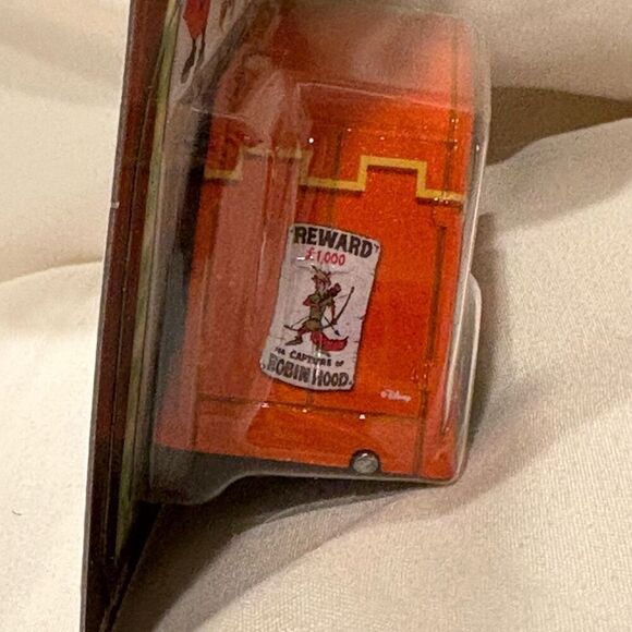 Disney Robin Hood & His Merry MENagerie Hot Wheels Real Riders Die Cast Car NWT - Picture 4 of 7